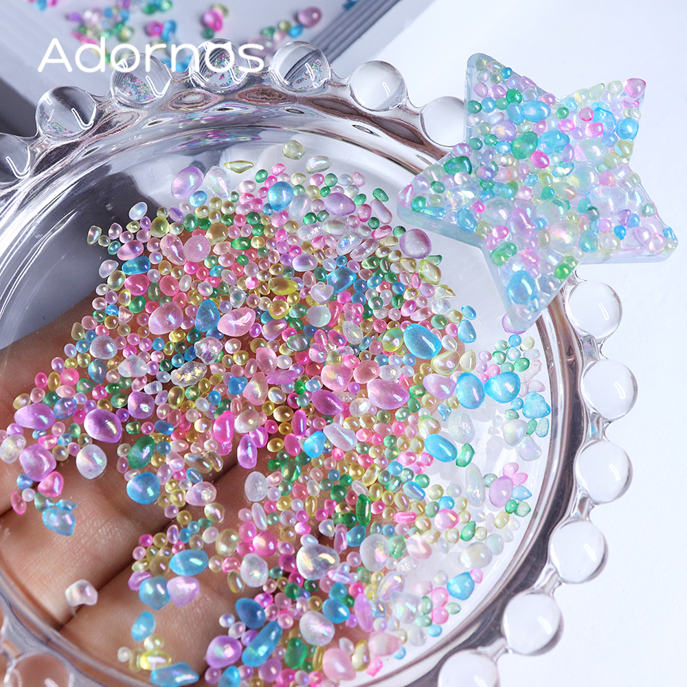 20 g/bag Irregular Round Glass – Resin Art Stone recenzja i cena