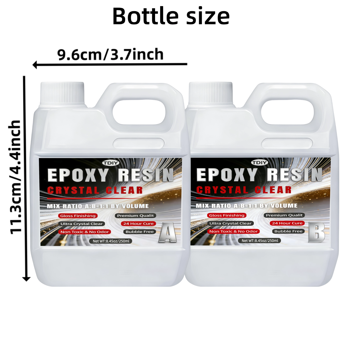 1:1 Crystal Clear Epoxy Resin  – Resin Art Stone recenzja i cena