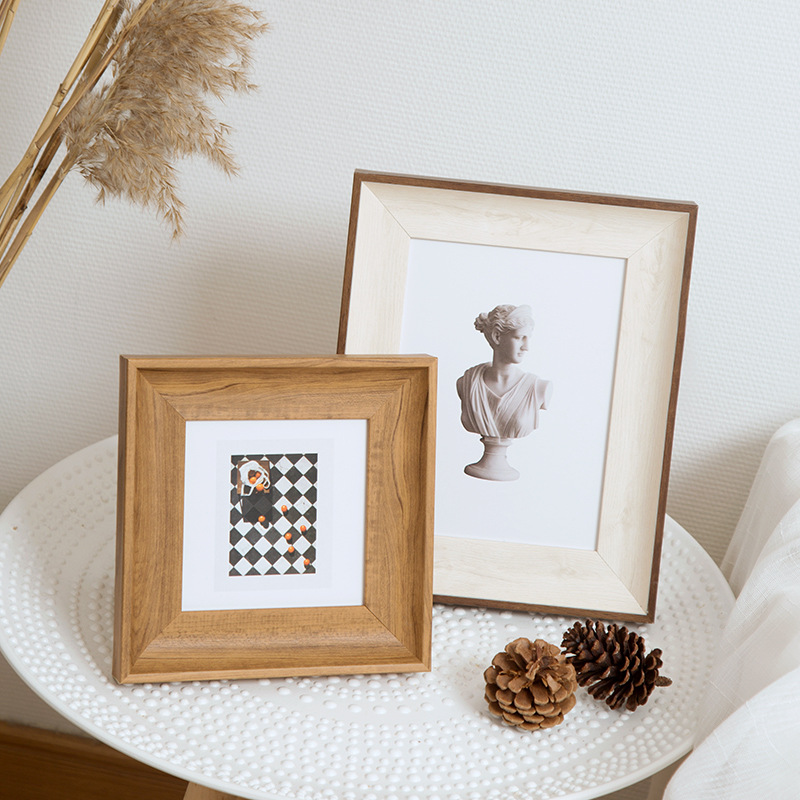 Minimalist Square Photo Frame  – Resin Art Photo Frame recenzja i cena