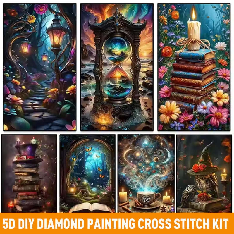 5D DIY Diamond Painting Cross  – Resin Art Guide Book recenzja i cena