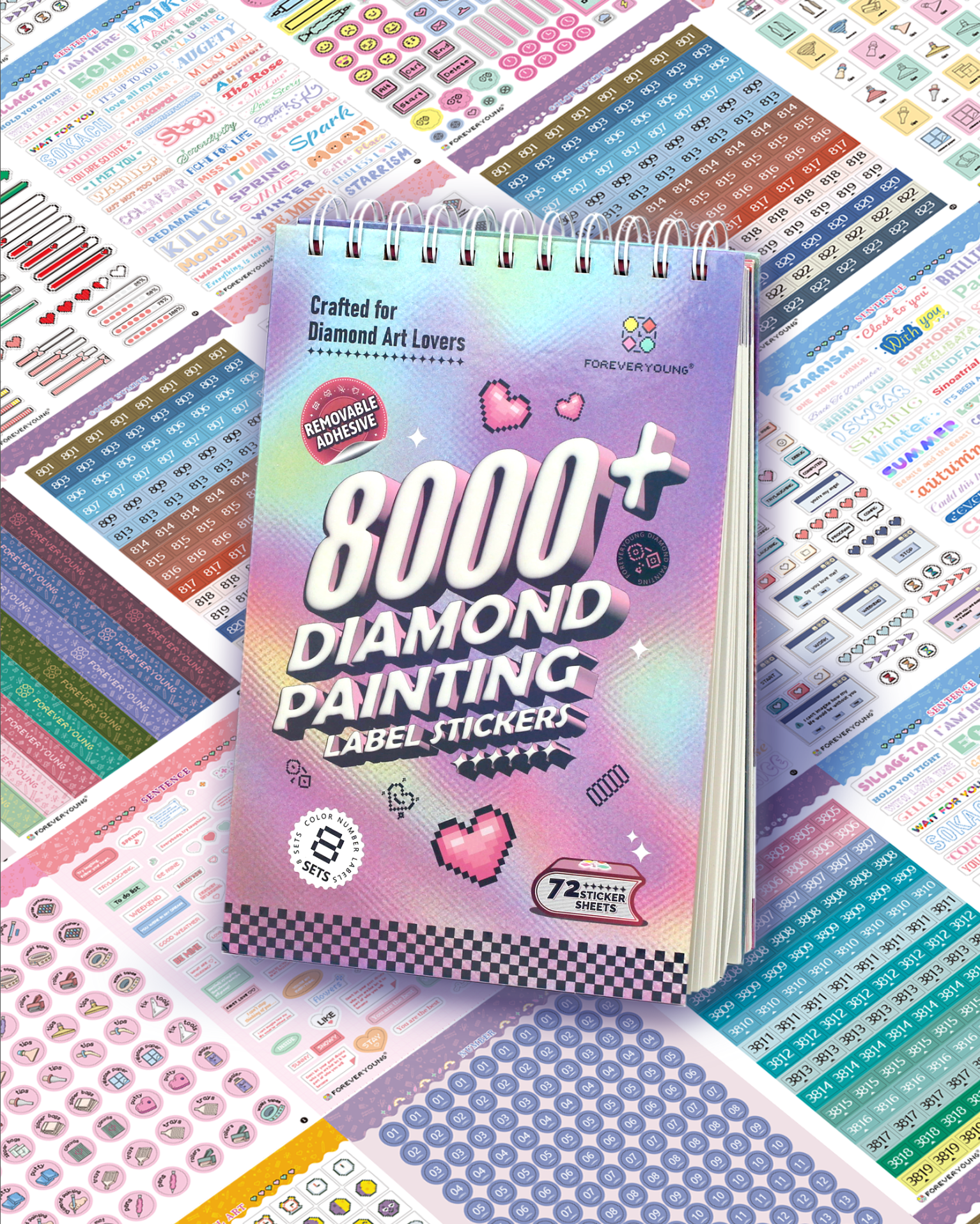 Diamond Painting Label Sticker – Resin Art Guide Book recenzja i cena
