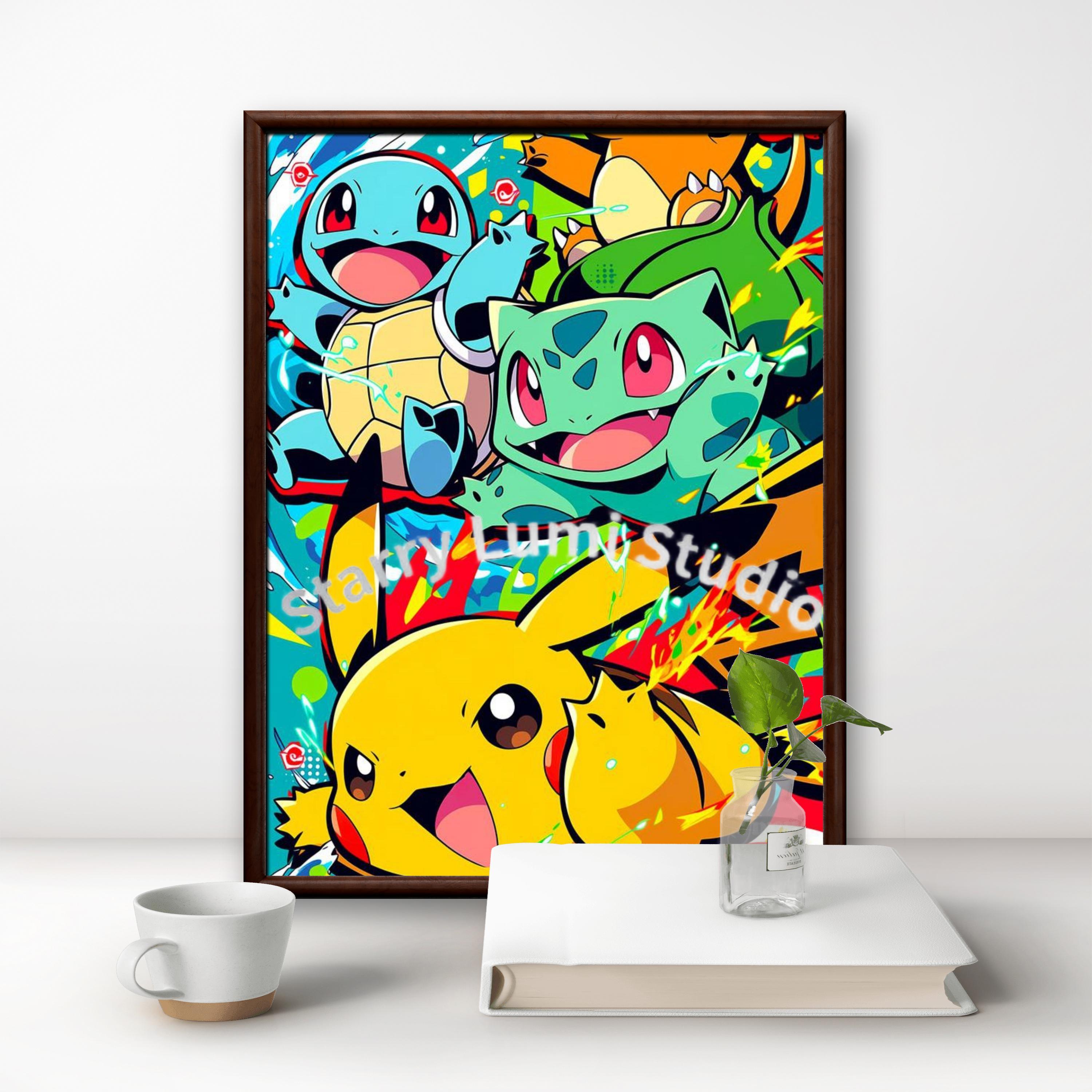2026 New Pokémon Cute Pikachu  – Resin Art Painting recenzja i cena