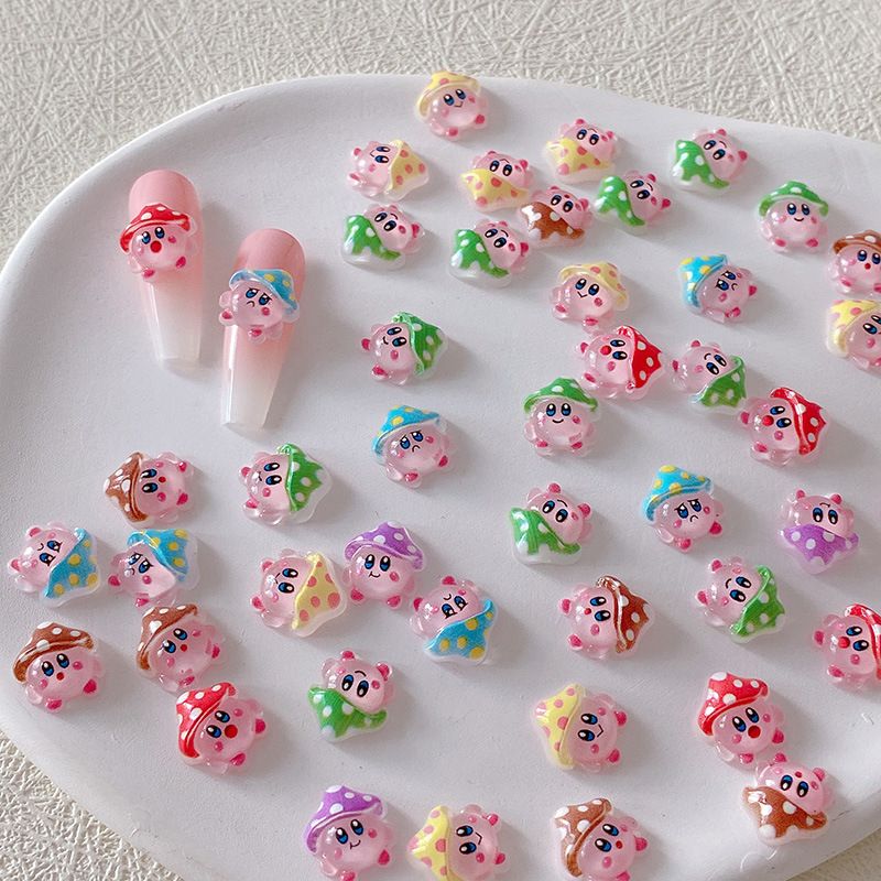 2/10/20pcs Kirby Nail Charms 3 – Resin Art And Decor recenzja i cena