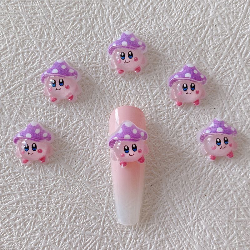 2/10/20pcs Kirby Nail Charms 3 – Resin Art And Decor recenzja i cena