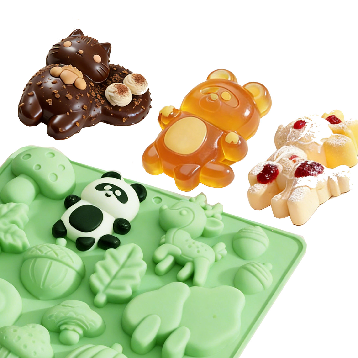 1 Silicone Cake Mold in the Sh – Resin Art Accessories recenzja i cena