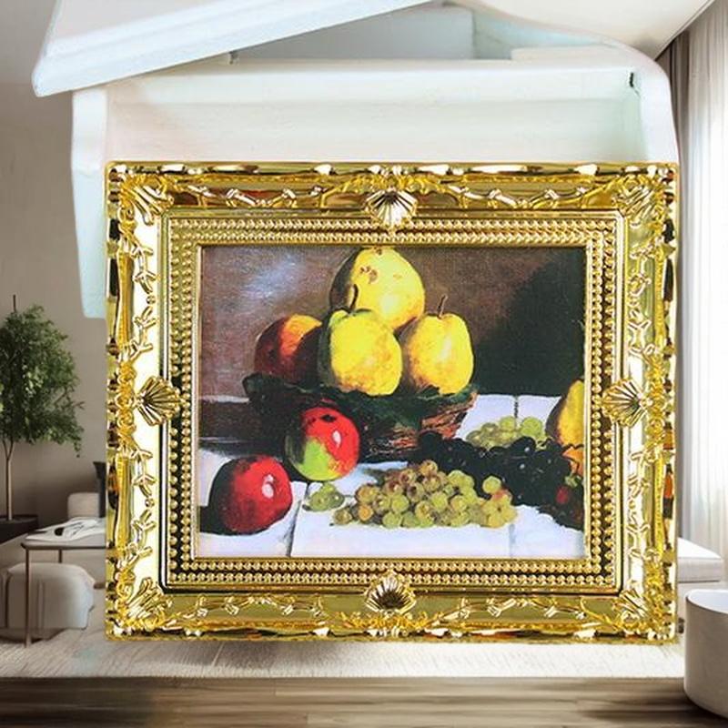 1Pcs Miniature Doll House Wall – Resin Art Photo Frame recenzja i cena