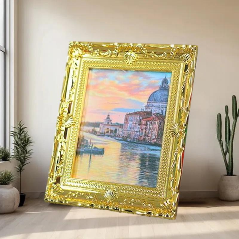 1Pcs Miniature Doll House Wall – Resin Art Photo Frame recenzja i cena
