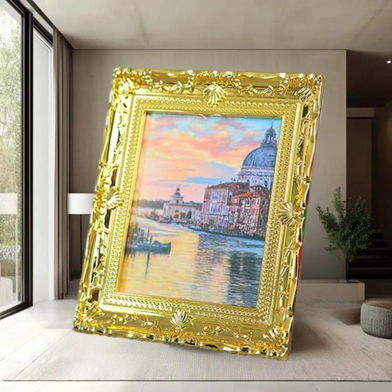 1Pcs Miniature Doll House Wall – Resin Art Photo Frame recenzja i cena
