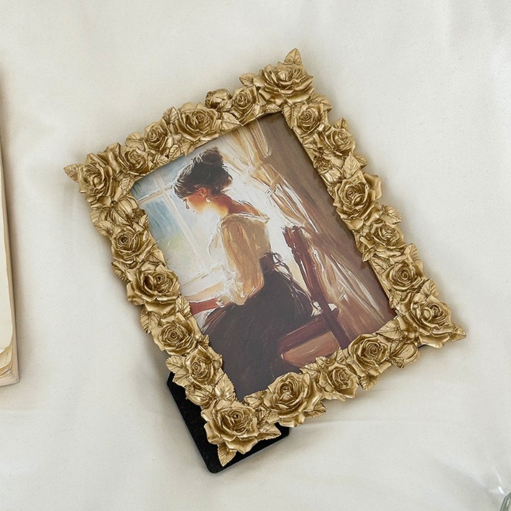 European Style Rose Edged Pict – Resin Art Photo Frame recenzja i cena