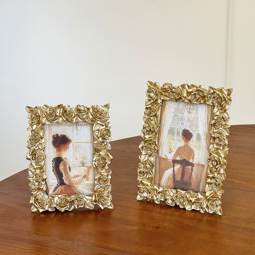 European Style Rose Edged Pict – Resin Art Photo Frame recenzja i cena