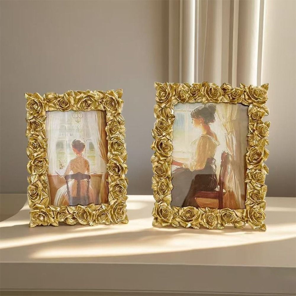 European Style Rose Edged Pict – Resin Art Photo Frame recenzja i cena