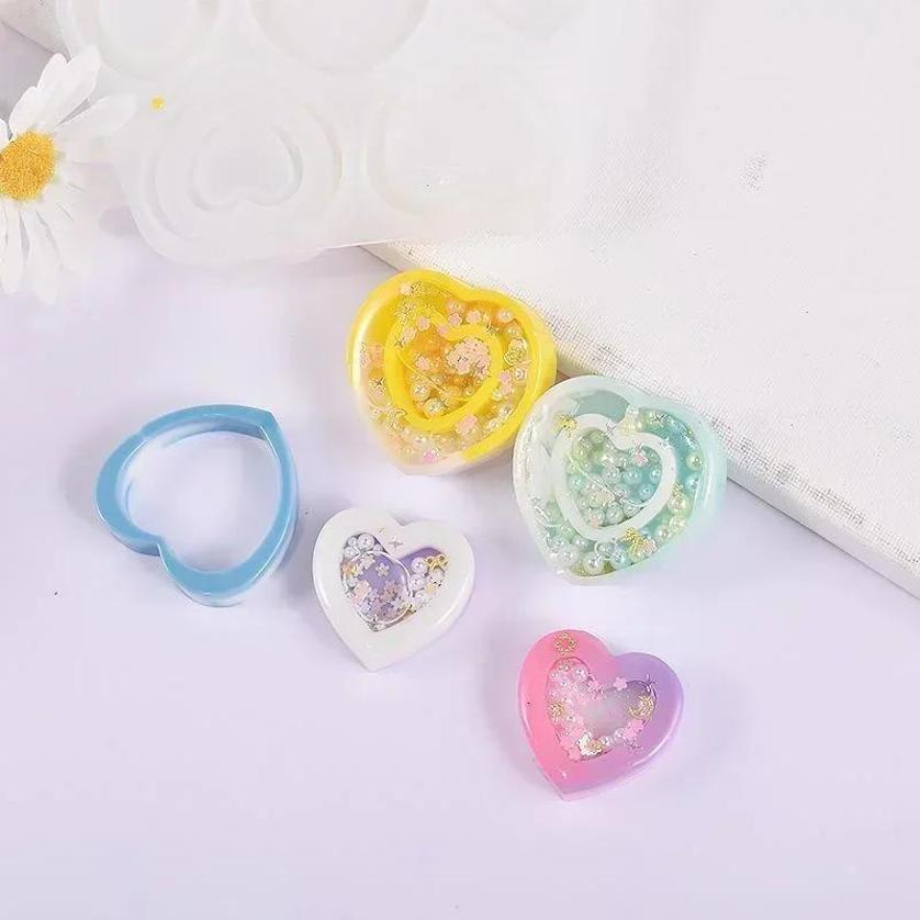 1 Pcs New Resin Shaker Silicon – Resin Art Heart recenzja i cena