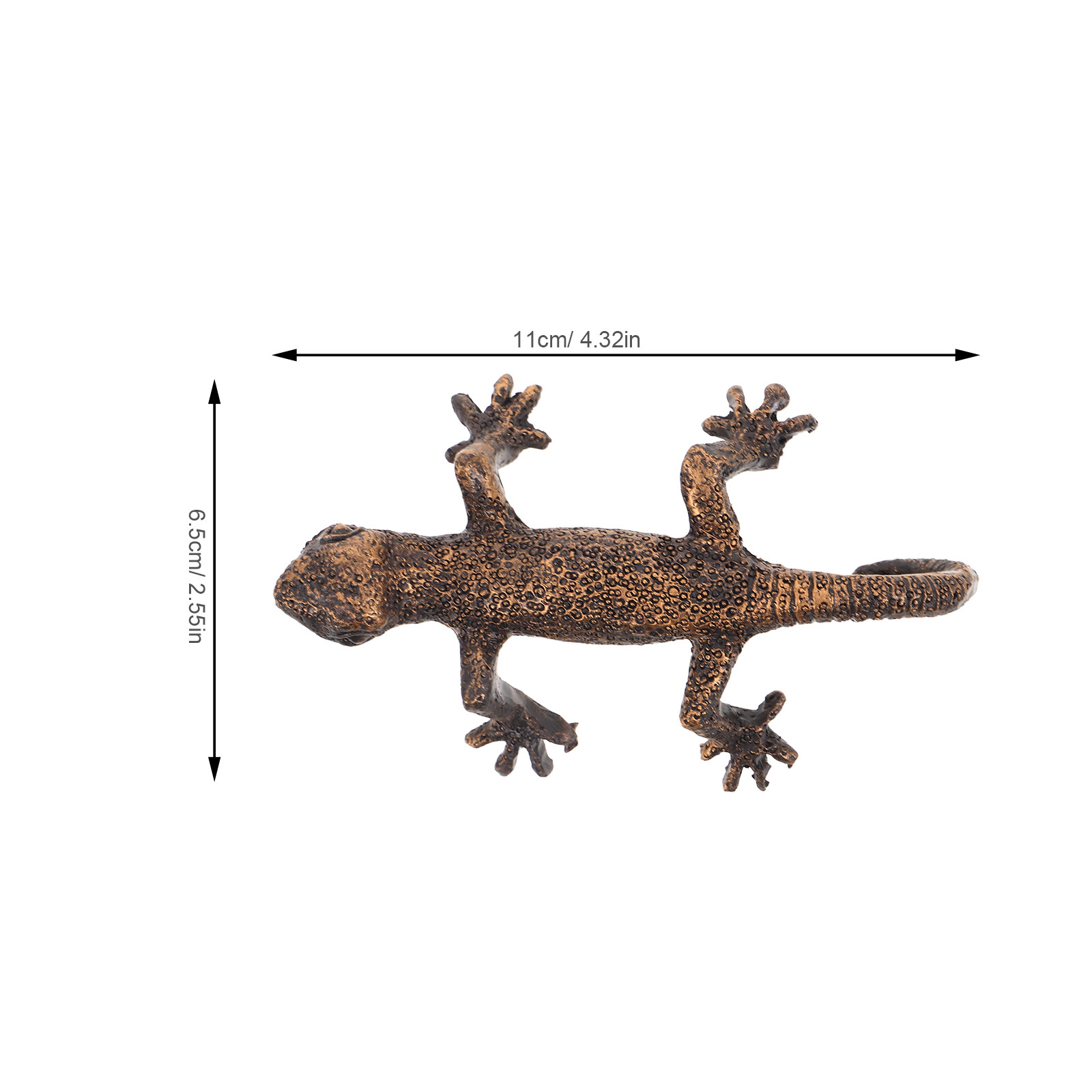 Gecko Wall Hanging Garden Deco – Resin Art And Decor recenzja i cena