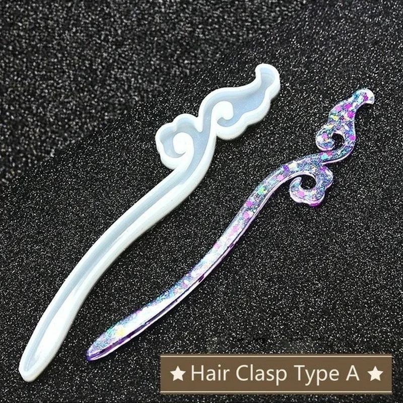 New Transparent Hairpin Silico – Resin Art Accessories recenzja i cena