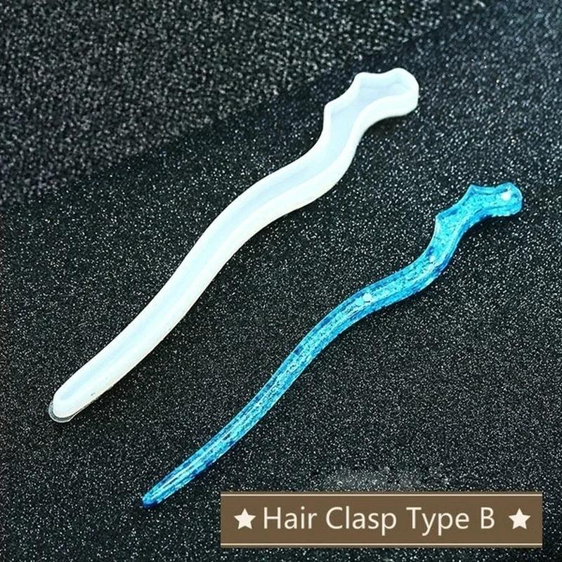 New Transparent Hairpin Silico – Resin Art Accessories recenzja i cena