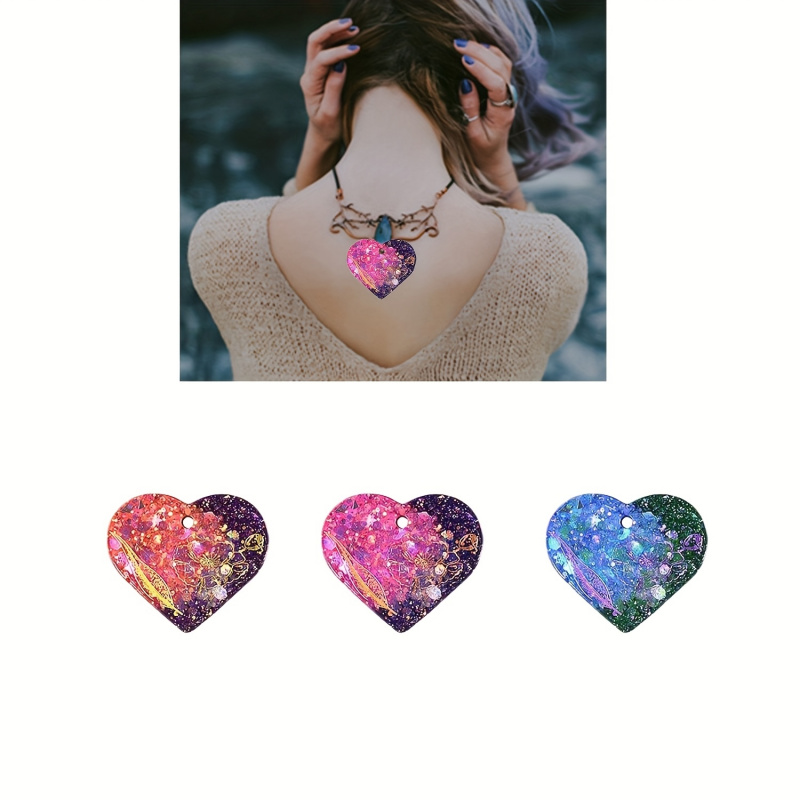 6Heart-shaped resin mold set,  – Resin Art Heart recenzja i cena