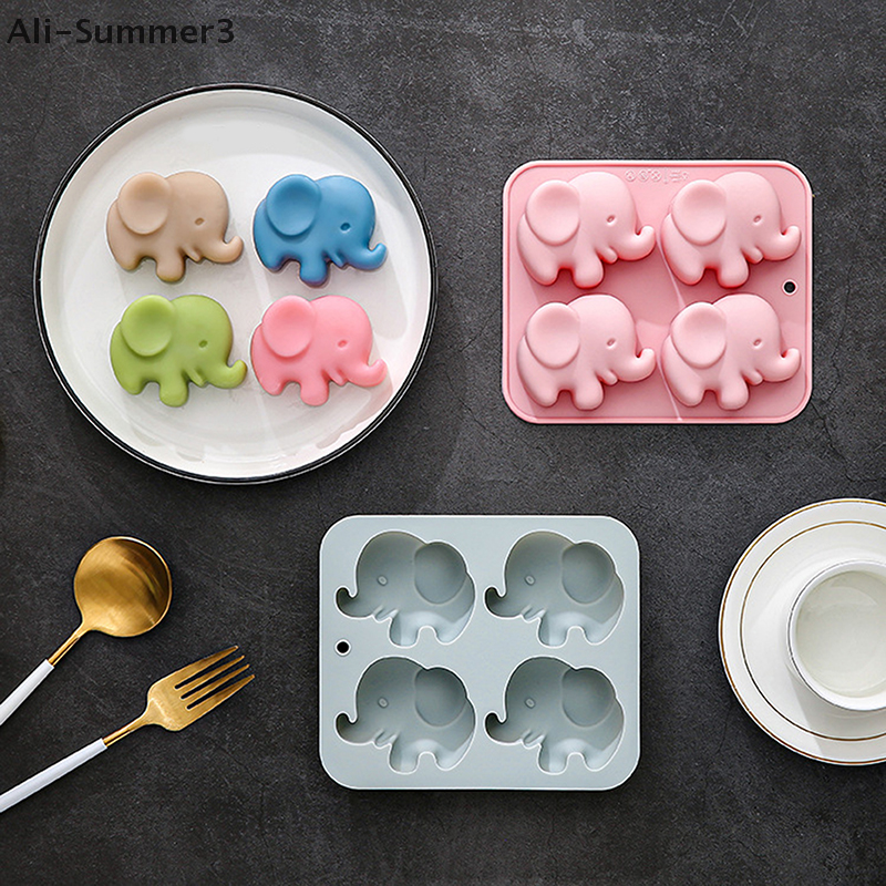 4-hole Baby Elephant Silicone  – Resin Art Accessories recenzja i cena