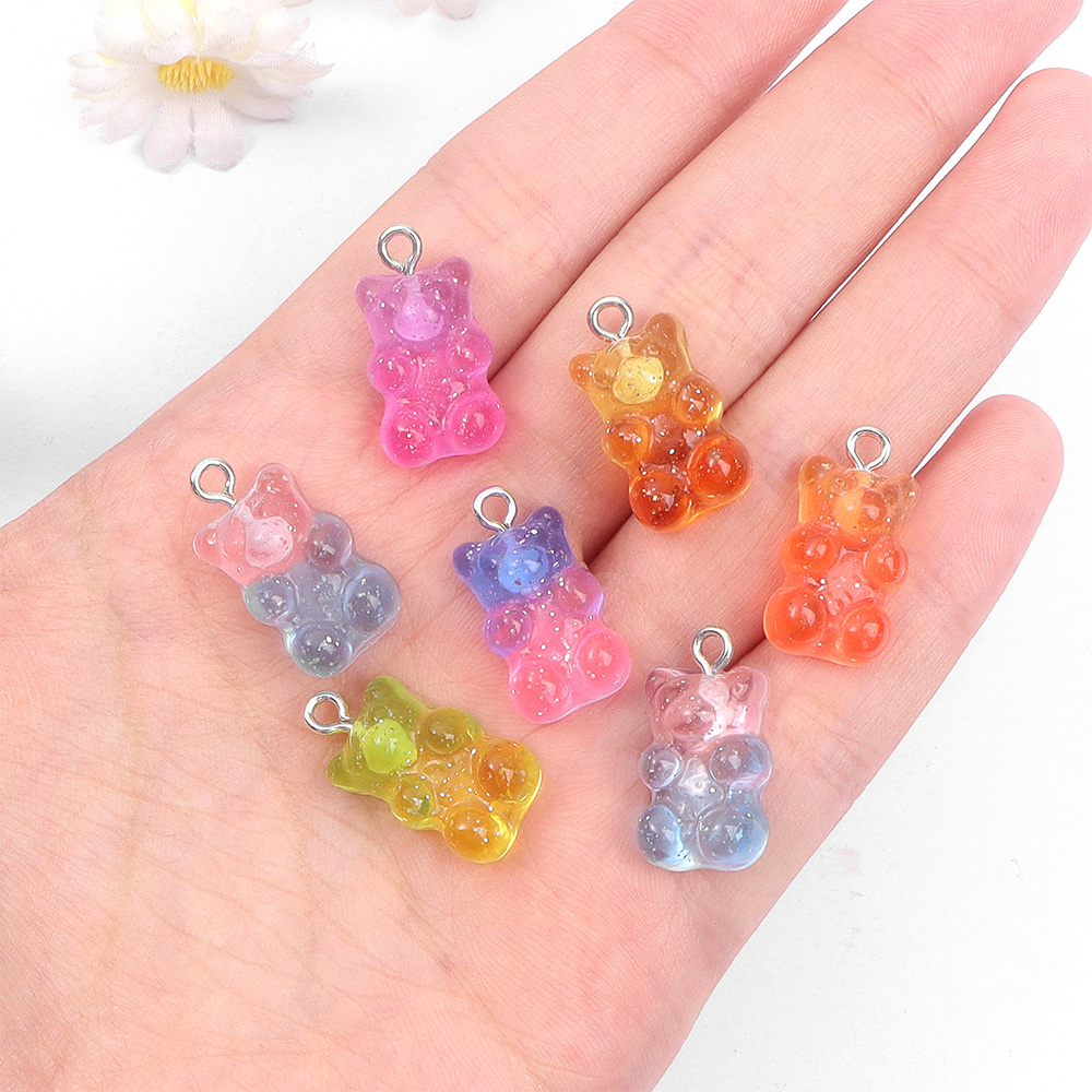 60pcs Dual Color Resin Bear Sh – Resin Art Accessories recenzja i cena