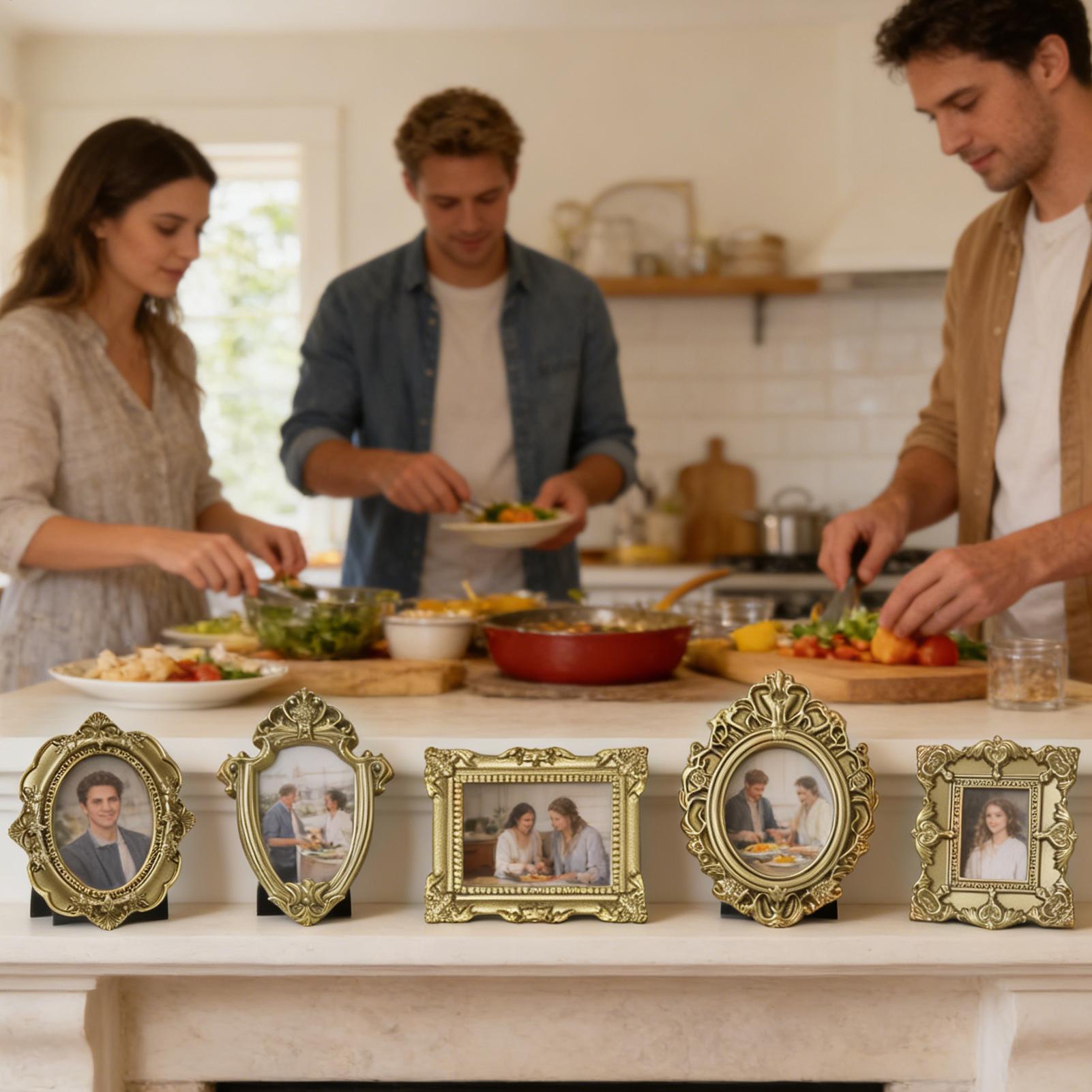 5Pcs Miniature Picture Frames  – Resin Art Photo Frame recenzja i cena