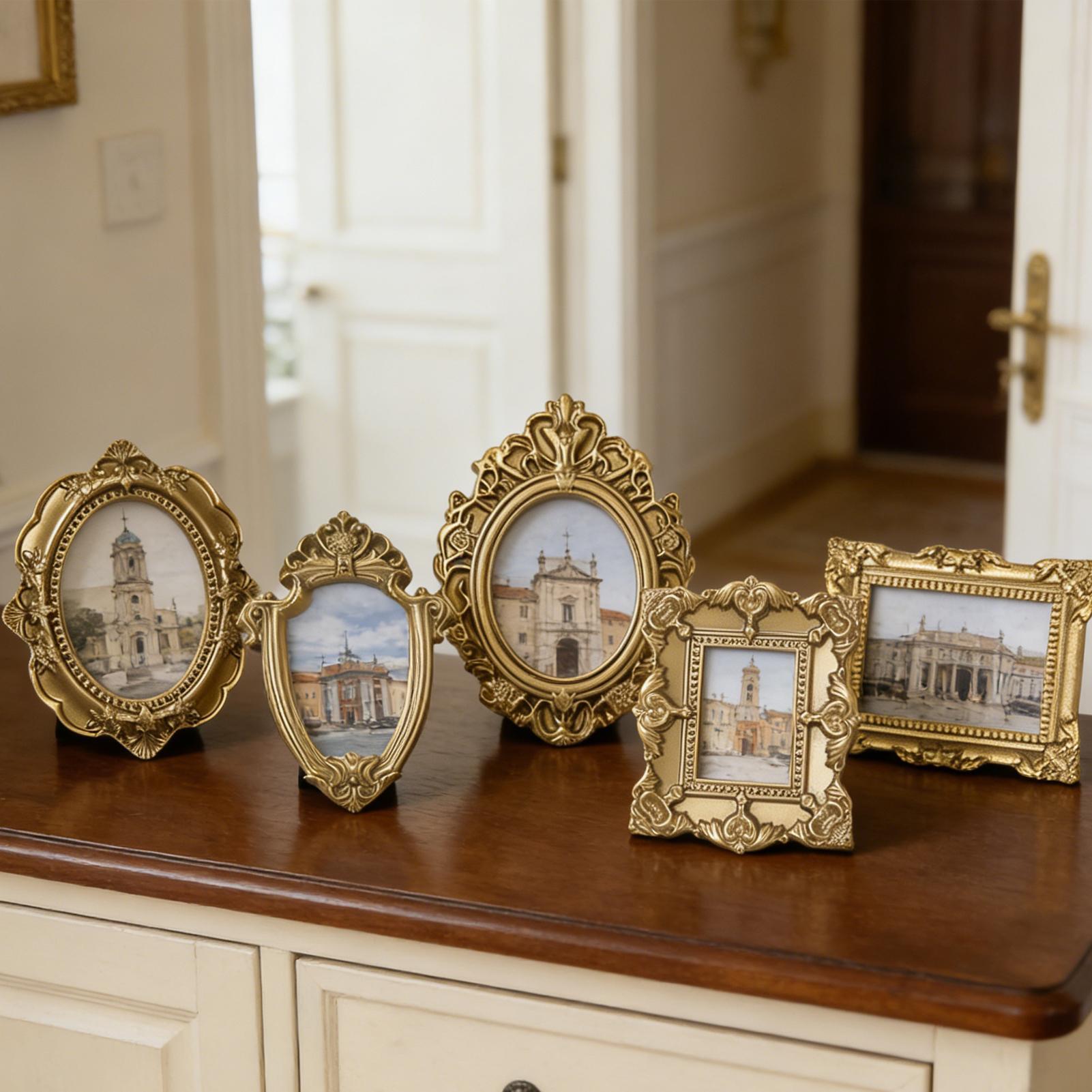 5Pcs Miniature Picture Frames  – Resin Art Photo Frame recenzja i cena