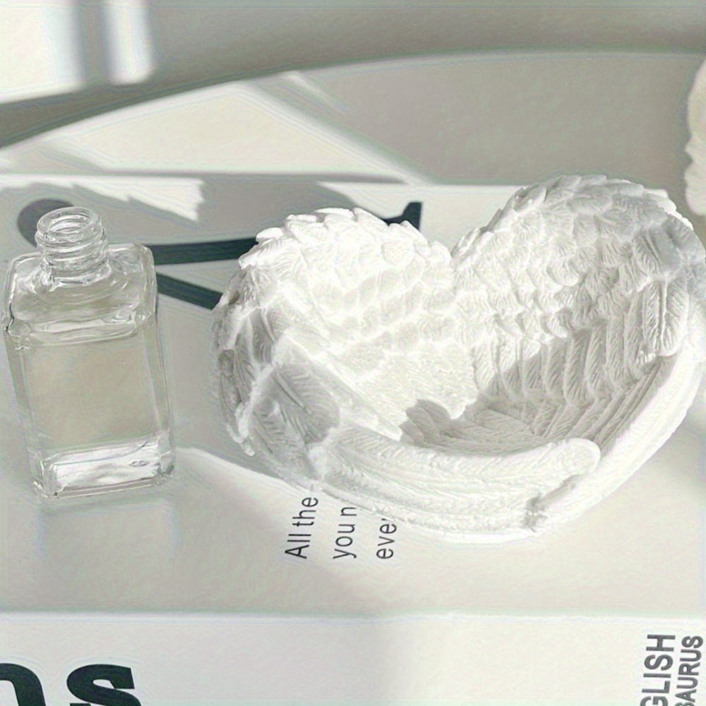 1pc Angel Wing Heart Silicone  – Resin Art Heart recenzja i cena