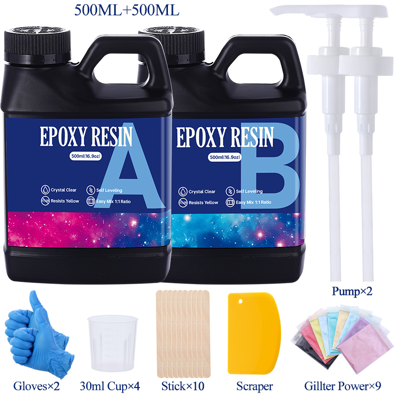 Fast Curing 1:1 Crystal Clear  – Resin Art Stone recenzja i cena