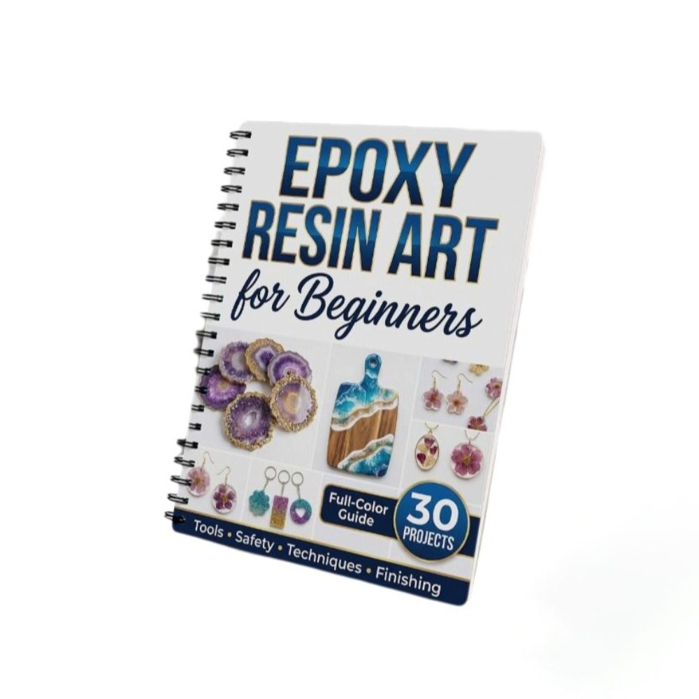 Step-by-Step Epoxy Resin Art H – Resin Art Guide Book recenzja i cena