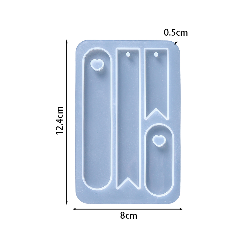 Oval Bookmark Silicone Mold He – Resin Art Guide Book recenzja i cena