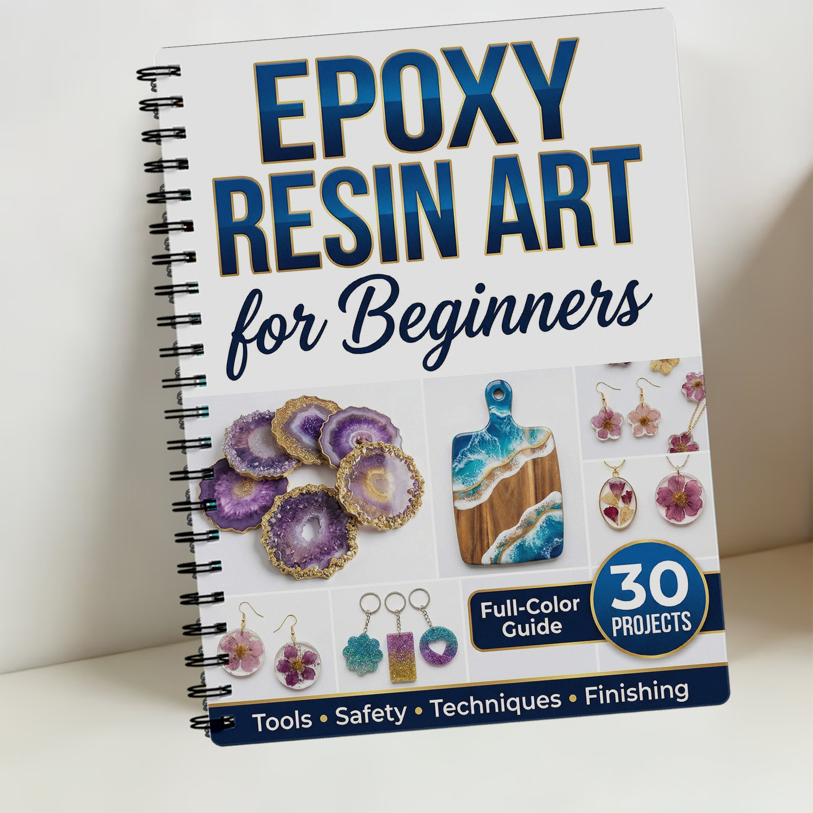Epoxy Resin Art Book Guide Lea – Resin Art Guide Book recenzja i cena