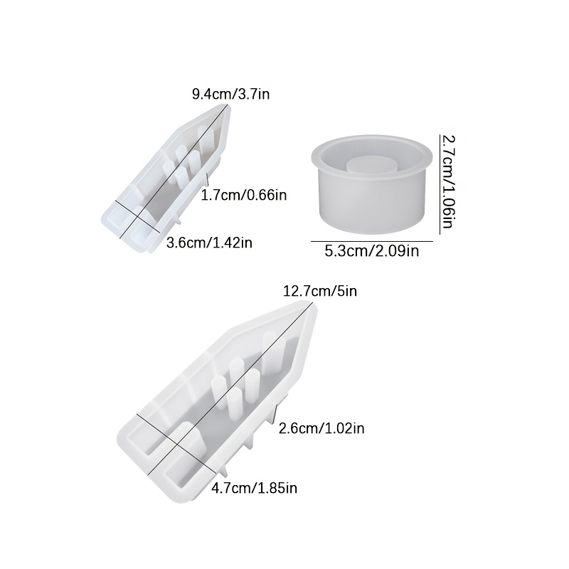 DNEJIU 3pcs Resin Silicone Mol – Resin Art Heart recenzja i cena